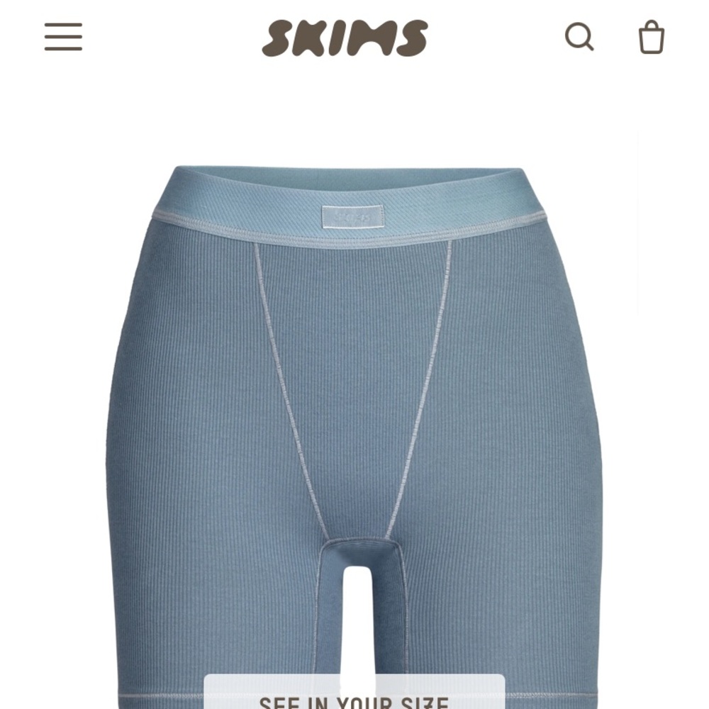 SKIMS Cotton Rib Boxer